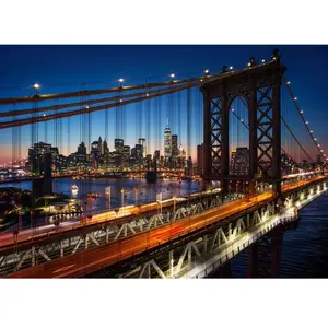 Grafika Brooklyn Bridge, Manhattan, New York F-32314 pas cher