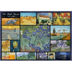 Grafika Vincent Van Gogh - Collage F-32741 pas cher
