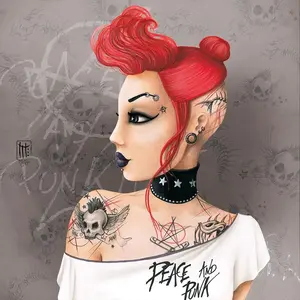 Grafika puzzel Punk - 1000 stukjes. pas cher
