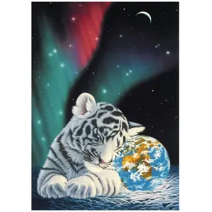 Grafika Schim Schimmel - Earth Lights T-00400