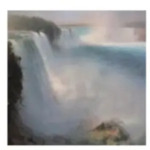 Grafika Frederic Edwin Church : Les Chutes du Niagara - Côté Américain... pas cher