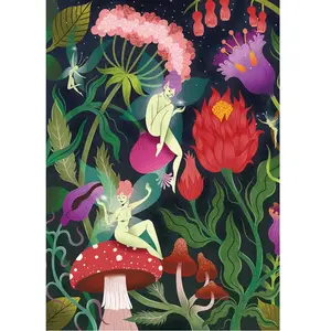 Hachette Le jardin des fées Puzzle-0024 pas cher