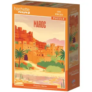 Hachette Évasion Maroc Puzzle-0011 pas cher