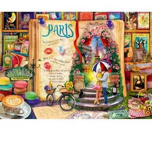 Bluebird Puzzle Life is an Open Book Paris Puzzle-70262-P