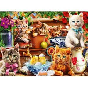 Bluebird Puzzle Kittens in the Potting Shed Puzzle-70575-P pas cher