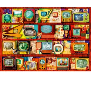 Bluebird Puzzle Golden Age of Television-Shelf Puzzle-70330-P pas cher