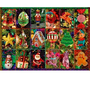 Bluebird Puzzle Festive Ornaments Puzzle-70325-P pas cher