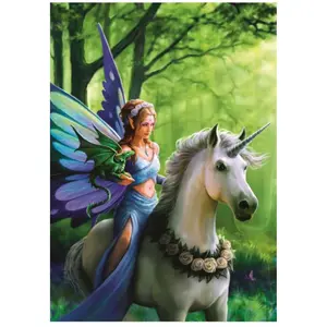 Bluebird Puzzle Anne Stokes - Realm of Enchantment Puzzle-70440