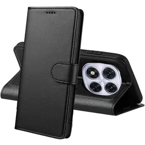 PHONILLICO Coque pour Xiaomi Poco X7 5G - Portefeuille Noir Rabat Clapet Aimanté ... pas cher