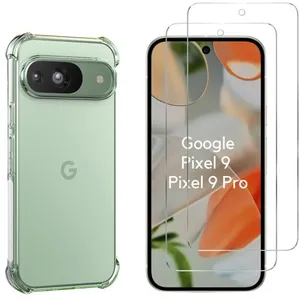 PHONILLICO Coque antichoc pour Google Pixel 9 / Pixel 9 Pro et 2 Verres Trempé Fi... pas cher