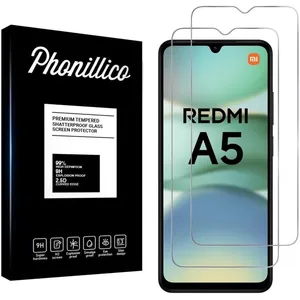 Verre Trempé - Phonillico® - Xiaomi Redmi A5 4G - Pack de 2 - Résistant aux rayures - Protection écran pas cher