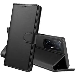 Comparateur de prix : Coque pour Xiaomi 11T 5G / 11T PRO 5G - Portefeuille Noir Rabat Clapet...