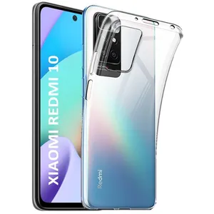 Coque pour Xiaomi REDMI 10 4G - Silicone Gel TPU Transparent Protectio...Vendu parfnac-be