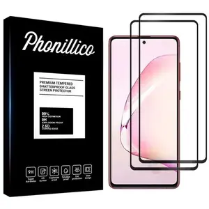 Comparateur de prix : Verre Trempe pour Samsung Galaxy NOTE 10 LITE [Pack 2] Film Transparen...