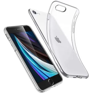 Coque pour iPhone SE 2020 - Silicone Gel TPU Transparent Protection So...Vendu parfnac-be