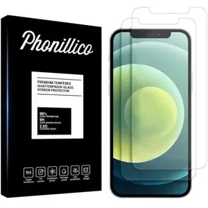 Comparateur de prix : Verre Trempé pour iPhone 12 PRO MAX (6,7") [Pack 2] Film Vitre Protect...