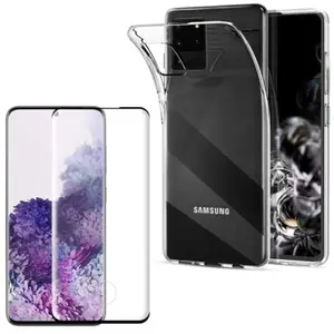 Phonillico Coque pour Samsung Galaxy S20 ULTRA et Verre Trempe Bord No... pas cher