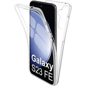 Coque pour Samsung Galaxy S23 FE - Housse Etui 360 Intégrale Transparent 2 Parties Avant Arrière Emboitable Phonillico®Vendu parfnac-be