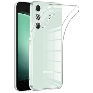 Coque pour Samsung Galaxy S23 FE - Silicone Gel TPU Transparent Protection Souple Ultra Mince Phonillico® pas cher