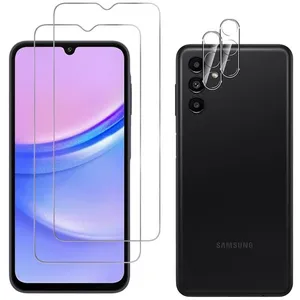 Verre Trempé pour Samsung Galaxy A15 4G / A15 5G et Protection Caméra ...Vendu parcdiscount