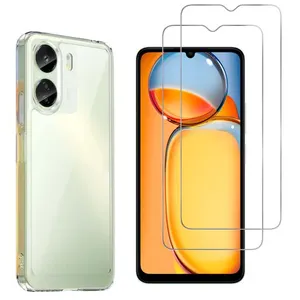 Coque pour Xiaomi Redmi 13C et 2 Verres Trempé Film Protection Ecran Phonillico® pas cher