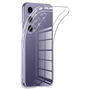 Coque pour Samsung Galaxy S24 PLUS - Silicone Gel TPU Transparent Protection Souple Ultra Mince Phonillico®Vendu parfnac-be
