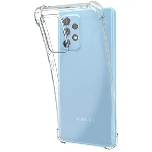 Coque pour Samsung Galaxy A23 - Antichoc Protection Silicone Souple Transparent Phonillico® pas cher