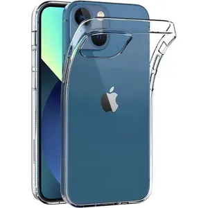 Coque pour iPhone 15 PLUS - Silicone Gel TPU Transparent Protection So...Vendu parfnac-be