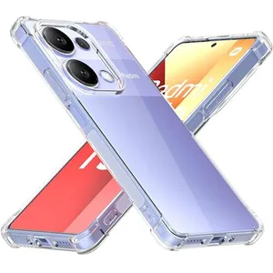 Coque pour Xiaomi Redmi Note 13 Pro 4G - Antichoc Protection TPU Souple Transparent Phonillico®Vendu parfnac-be