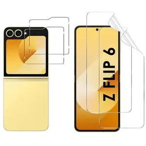 Comparateur de prix : Verre Trempé pour Samsung Galaxy Z FLIP 6 et Protection plastique écra...