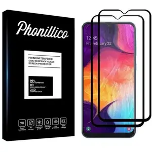 Comparateur de prix : Verre Trempe pour Samsung Galaxy A50 [Pack 2] Film Transparent Bord No...