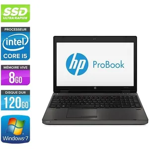 Pc portable HP 6570B - i5 - 8Go - 120Go SSD - 15.6'' - W7 pas cher