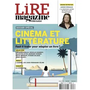 Lire Magazine Littéraire n°507 : Cinéma & Littérature - Mai 2022 pas cher