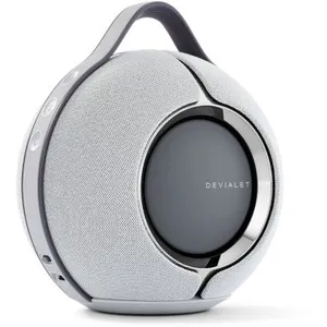 Enceinte portable DEVIALET Mania Light Grey avec charging dock sans bl... pas cher
