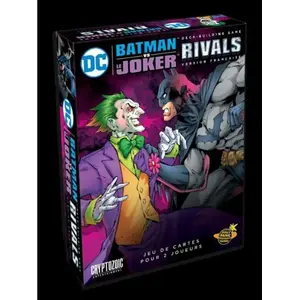 Comparateur de prix : DC Comics Jeu de Deck-Building : Extension Rivals, Batman Vs Joker