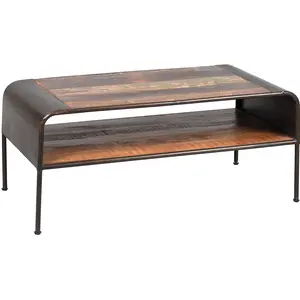 Table Basse Rectangulaire - ALTOBUY - Replay - Métal - Verni - Vintage pas cher