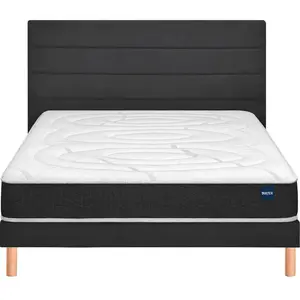 Ensemble sommier et matelas 160x200 cm mousse mi-ferme Bultex Ultimum pas cher