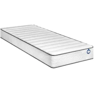 Matelas - BULTEX NANO - I-NOVO 926 - Mousse HR - Ferme - 90x200 Blanc pas cher