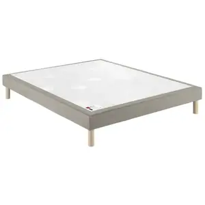 Sommier Epeda CONFORT MEDIUM DECO NATURE 200x200 Chiné Naturel