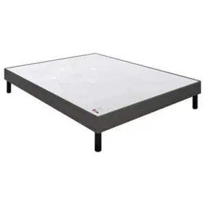 Epeda Sommier 90 X 190 Voyage Tissé Gris Fumé 0919Vendu parrakuten