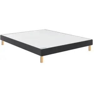 Bultex Sommier 90 X 190 Vitality Ferme Jersey Gris Foncé 0919Vendu parrakuten