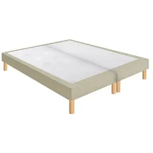 Epeda Sommier 2 X 90 X 200 Bristol Chenillé Lin 1820 (180x200)Vendu parrakuten