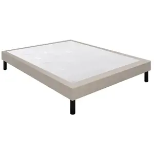 Epeda Sommier 80 X 190 Bristol Tissé Taupe 0819Vendu parrakuten