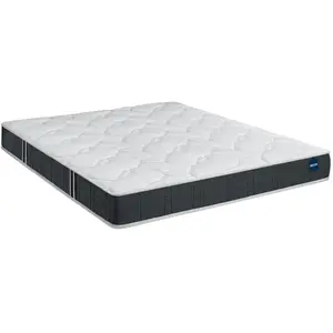 Matelas Mousse - BULTEX - ESSENTIAL - Ferme - 140x200 cm - Blanc