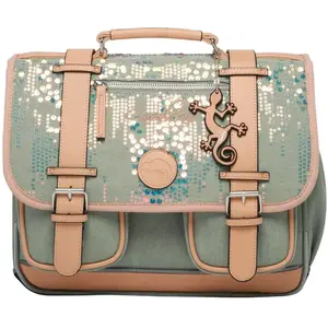 Caméléon Cartable A4 maternelle Holographic Denim (35 cm) pas cher