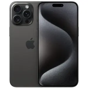 Apple iPhone 15 Pro Max 256 Go titane noir reconditionné pas cher