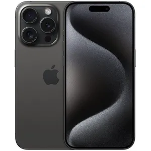 Apple iPhone 15 Pro 256 Go titane noir reconditionné pas cher