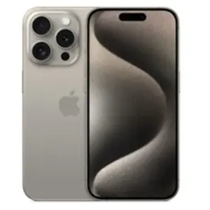 Apple iPhone 15 Pro 128 Go titane naturel reconditionné pas cher