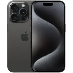 Apple iPhone 15 Pro 128 Go titane noir reconditionné pas cher