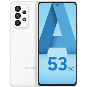 Samsung Galaxy A53 5G (dual sim) 128 Go blanc reconditionné pas cher
